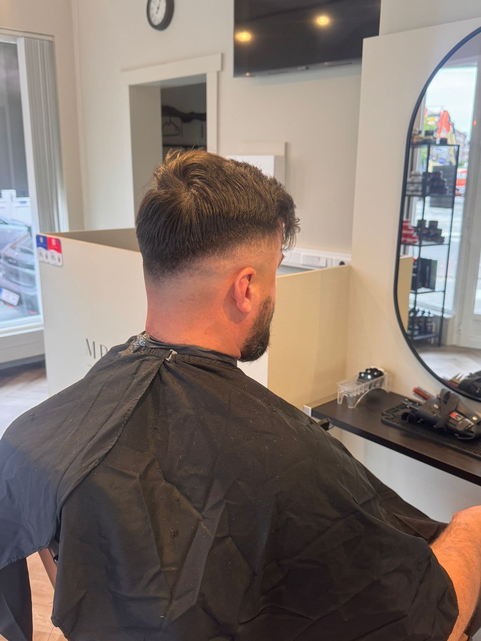 After Skin Fade at MBarber