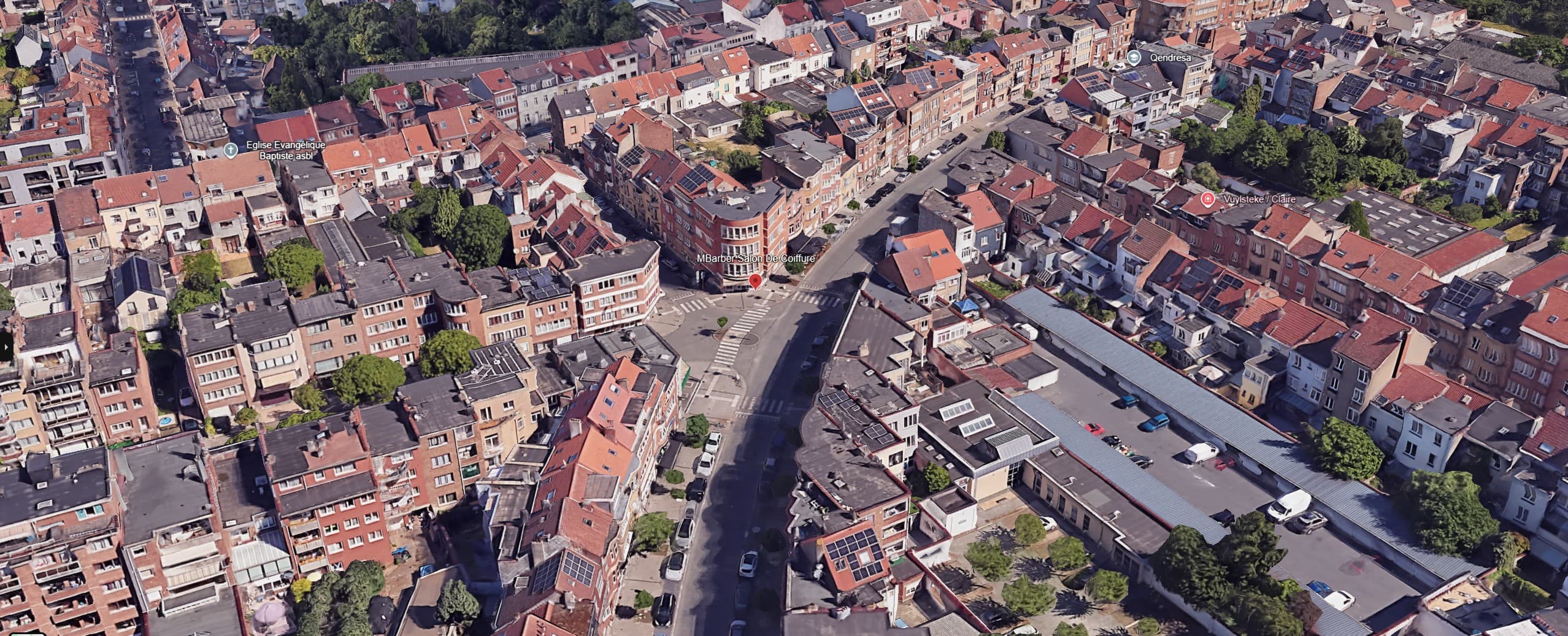 MBarber location in Evere, Brussels