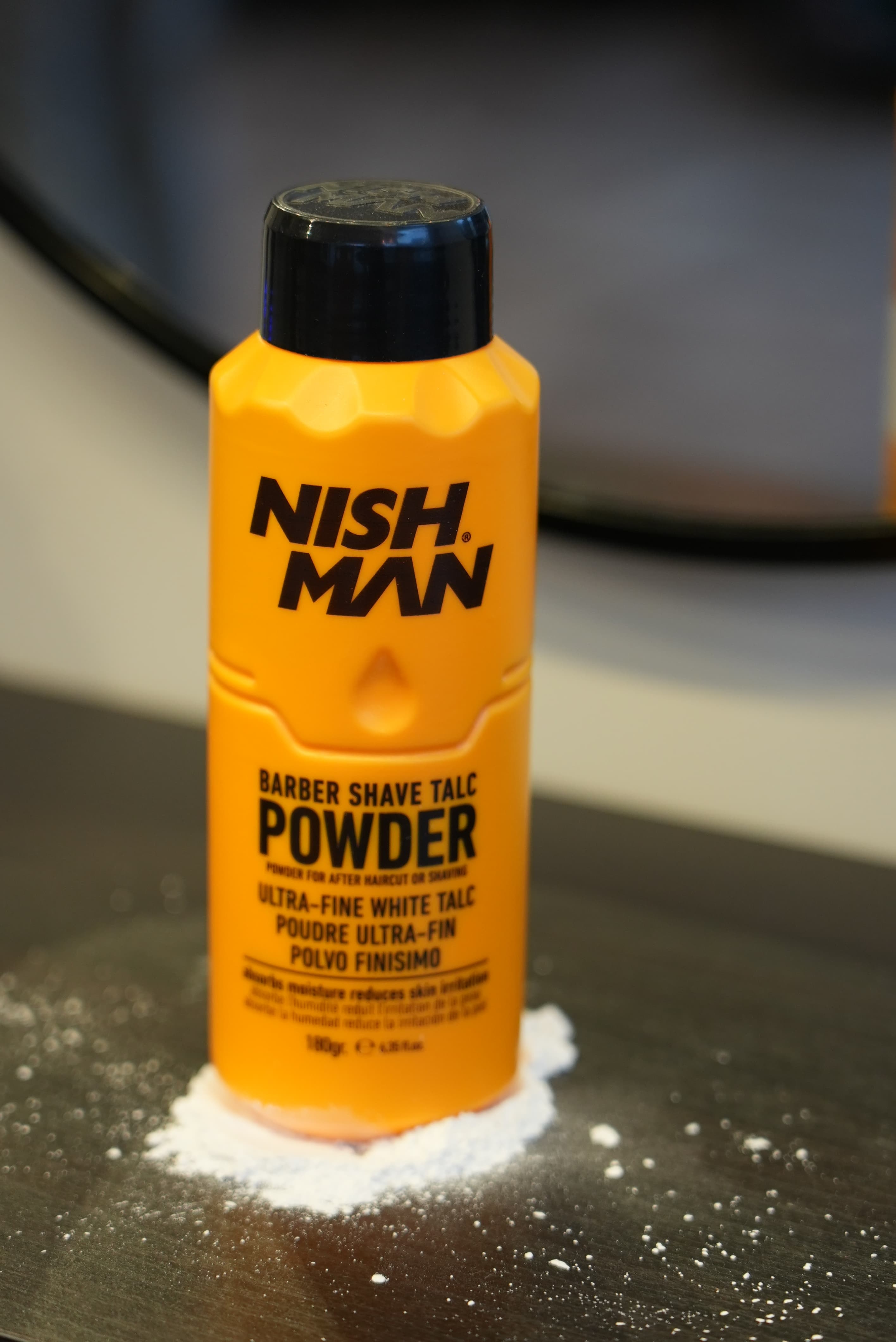Nishman Barber Shave Talc Powder