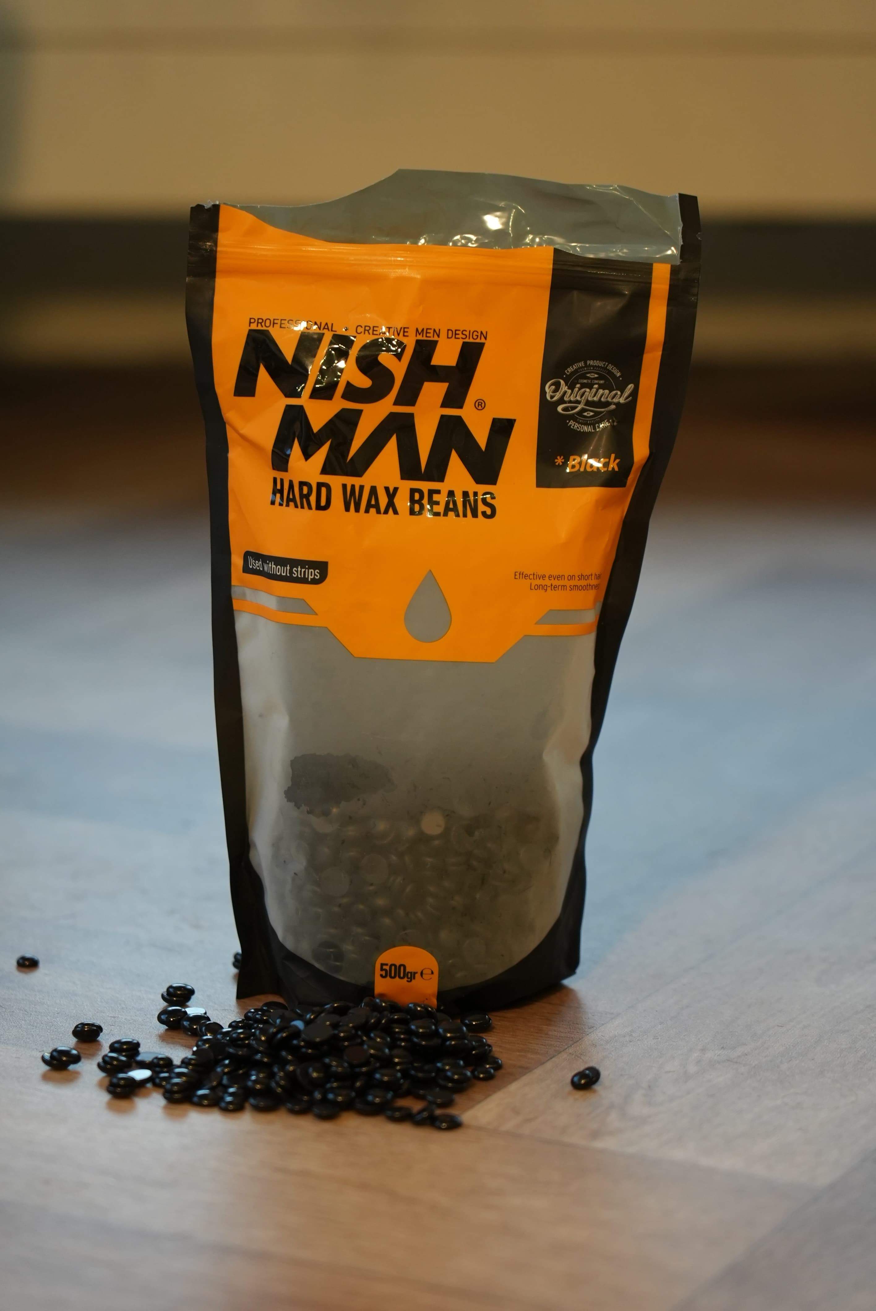 Nishman Hard Wax Beans – Black